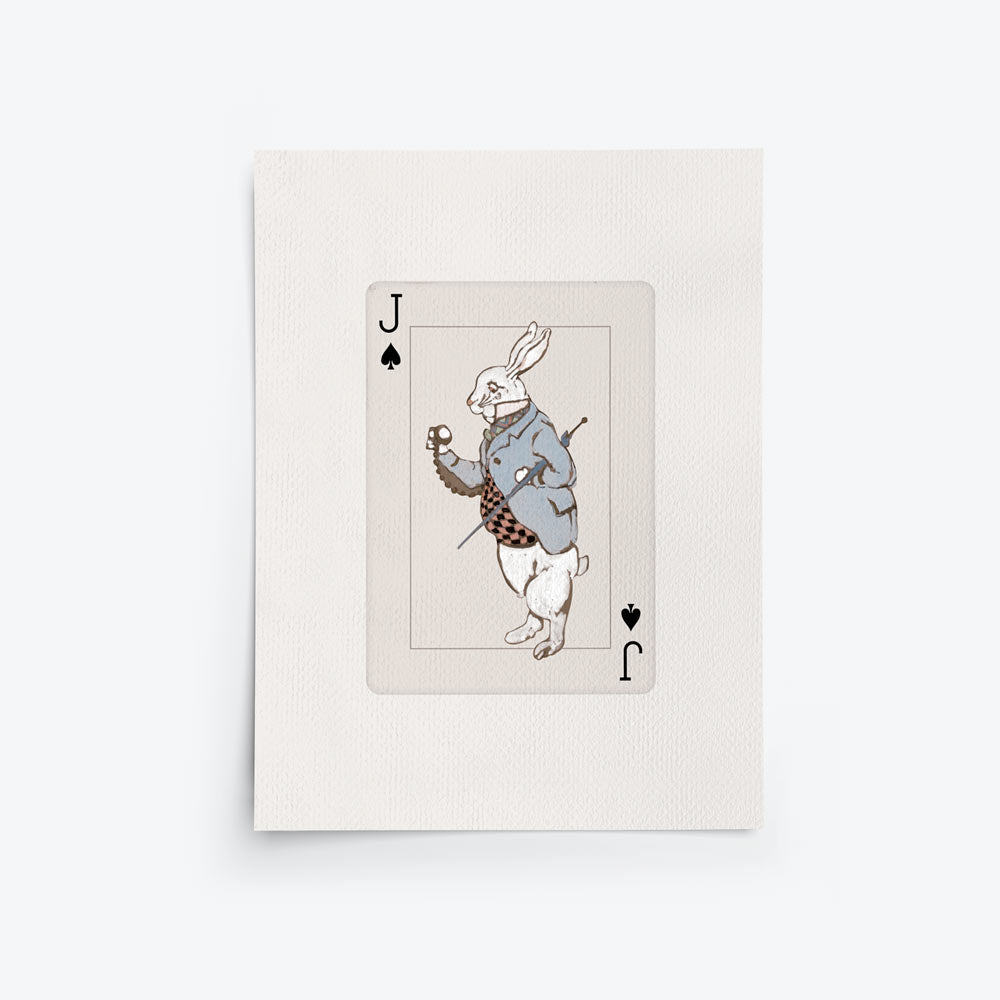 Alice in Wonderland Cards Set of 3 Art Prints