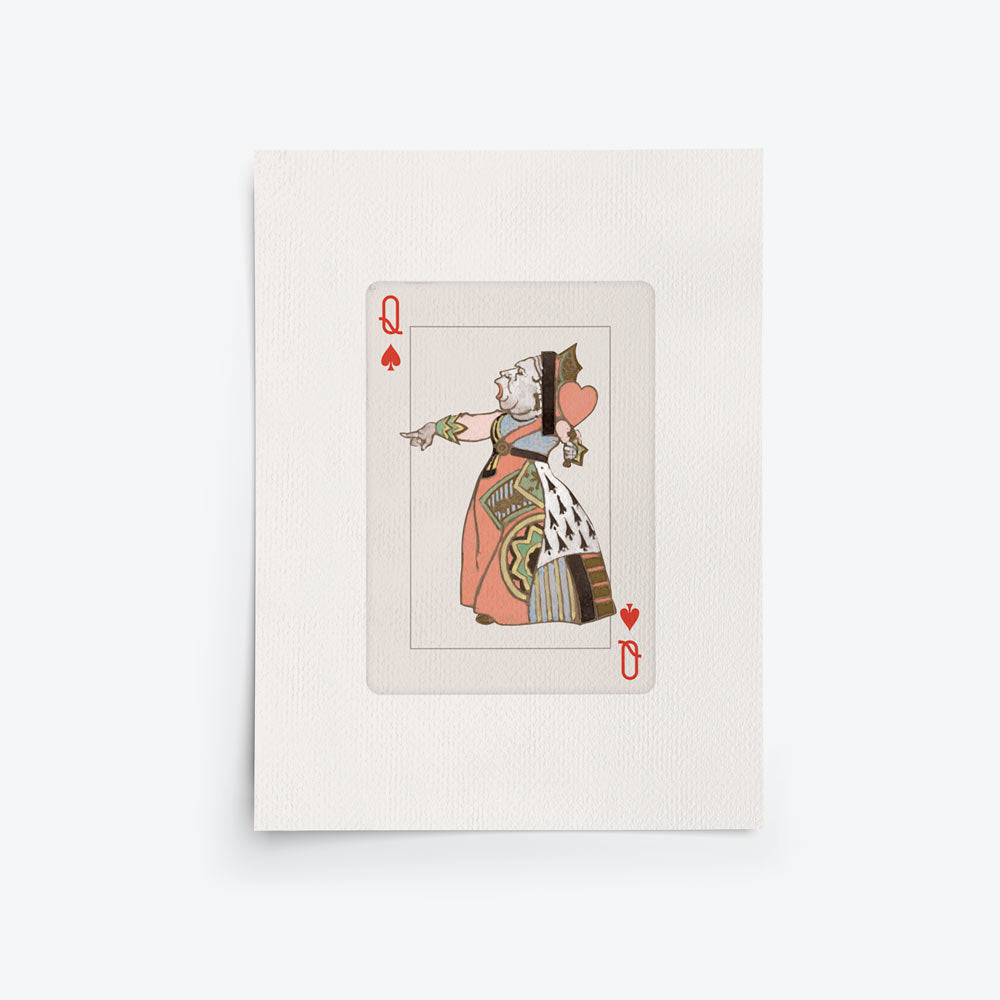 Alice in Wonderland Cards Set of 3 Art Prints