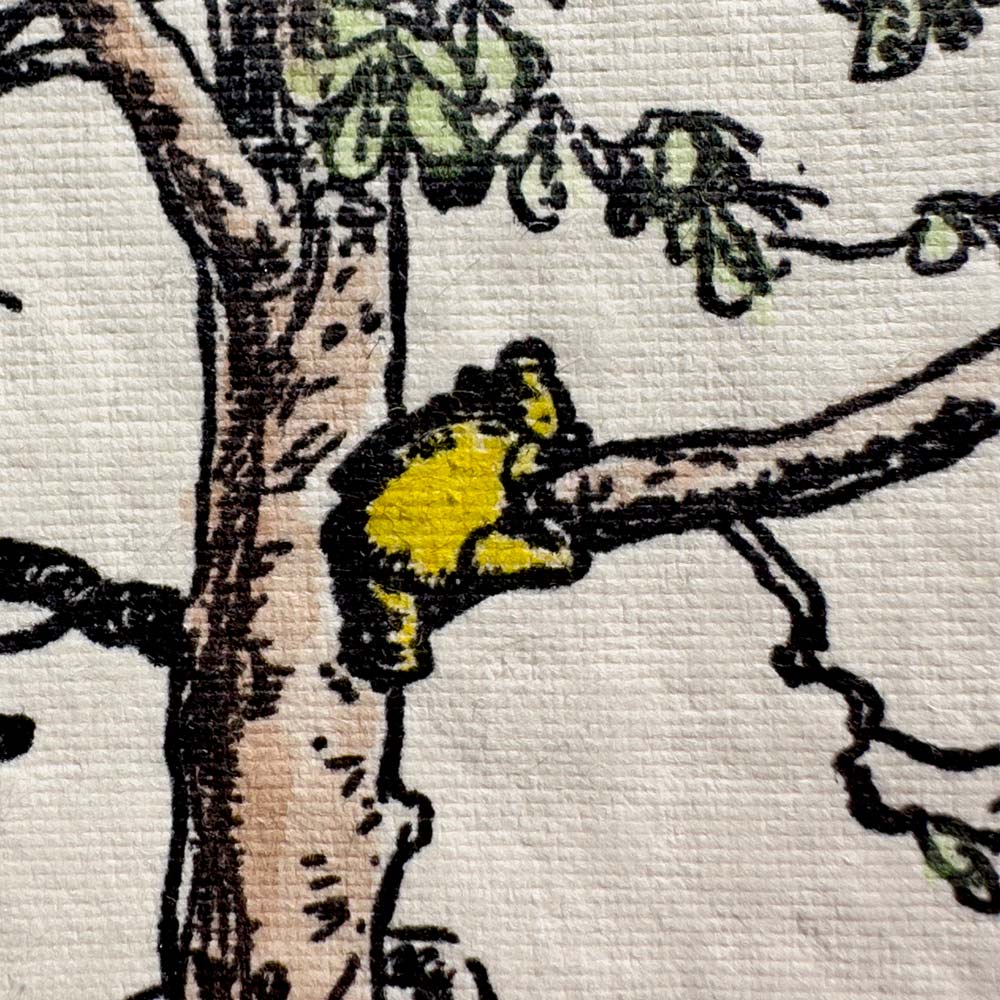 Winnie the Pooh Limited Edition Lino Print