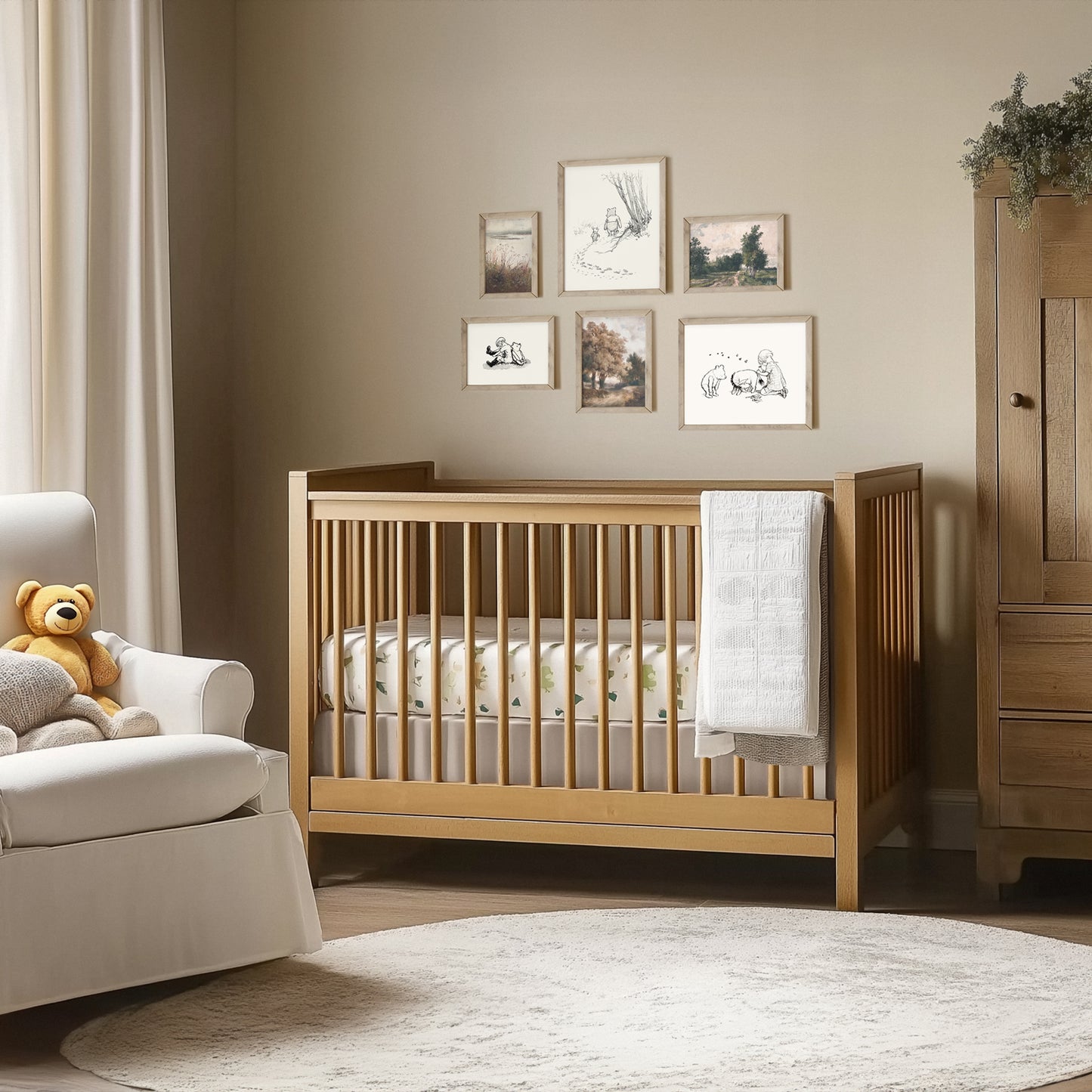 Winnie the Pooh Gallery Art Set