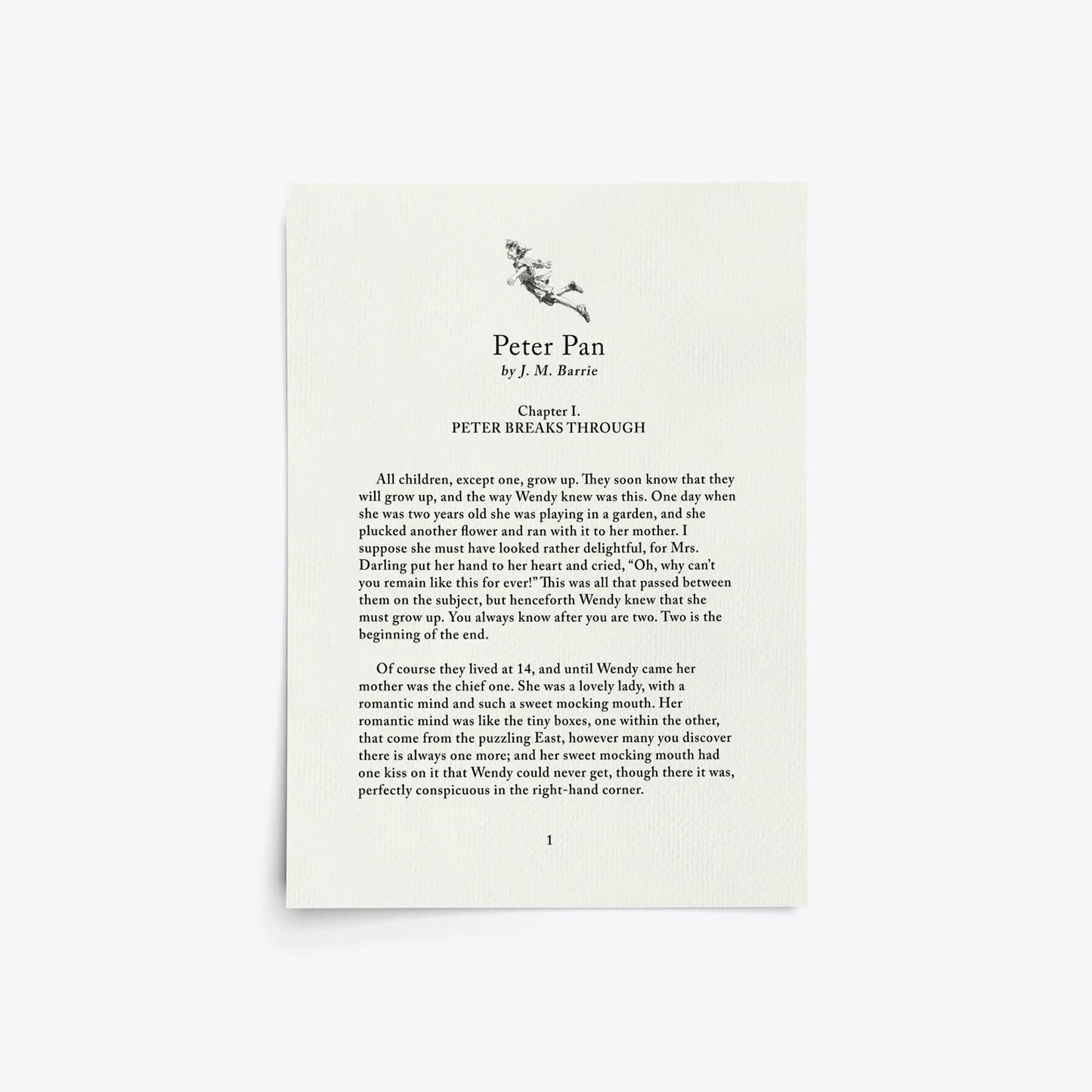 Peter Pan Nursery Set of 3 Art Prints