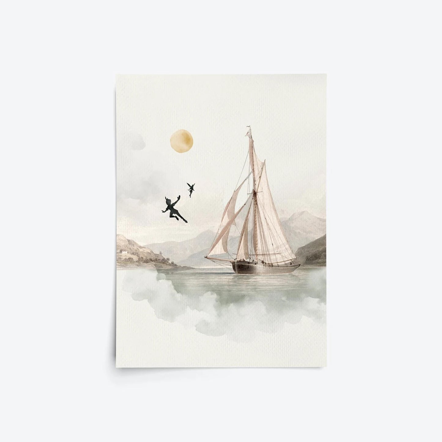 Peter Pan Nursery Set of 3 Art Prints