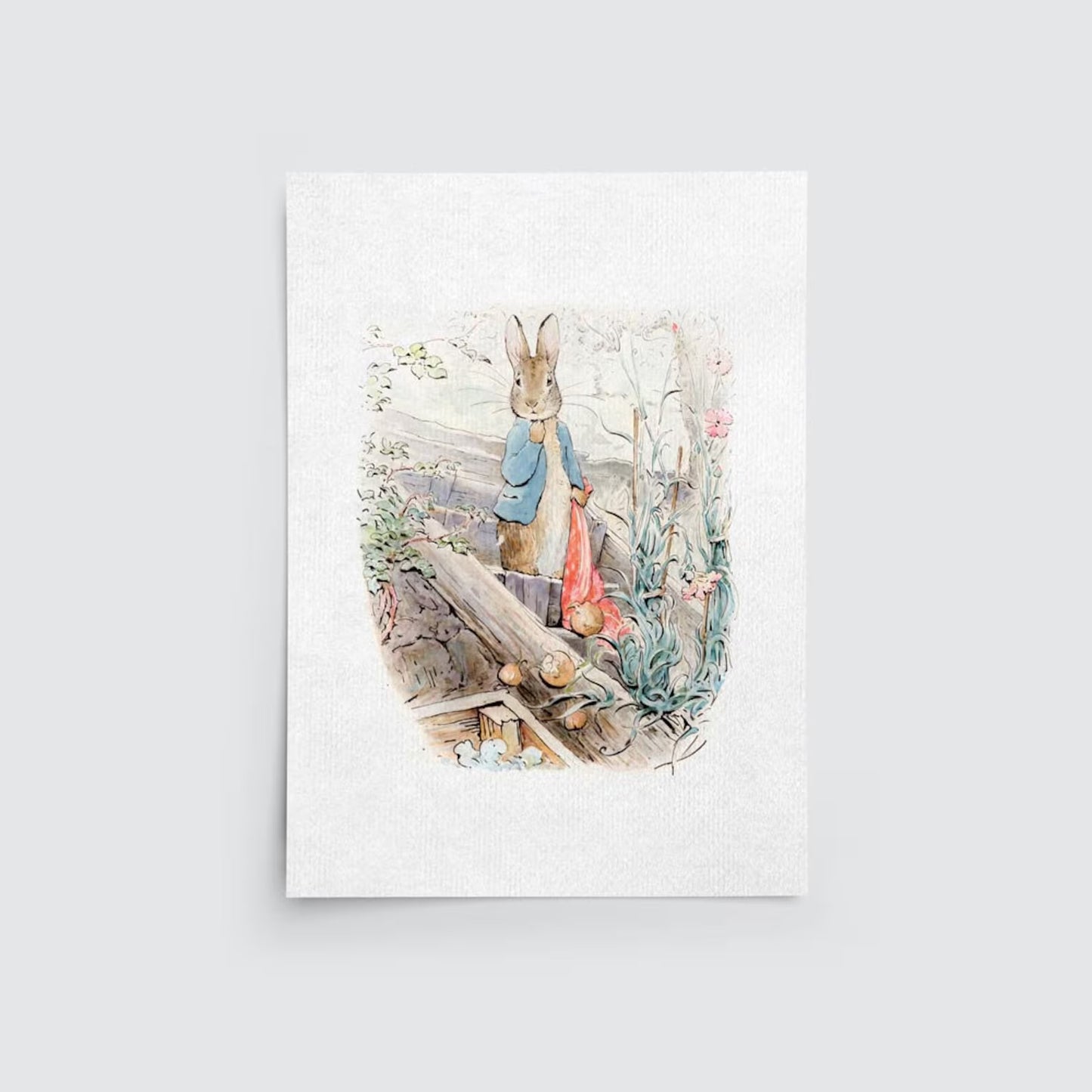 Peter Rabbit Stories Set of 6 Art Prints, Beatrix Potter
