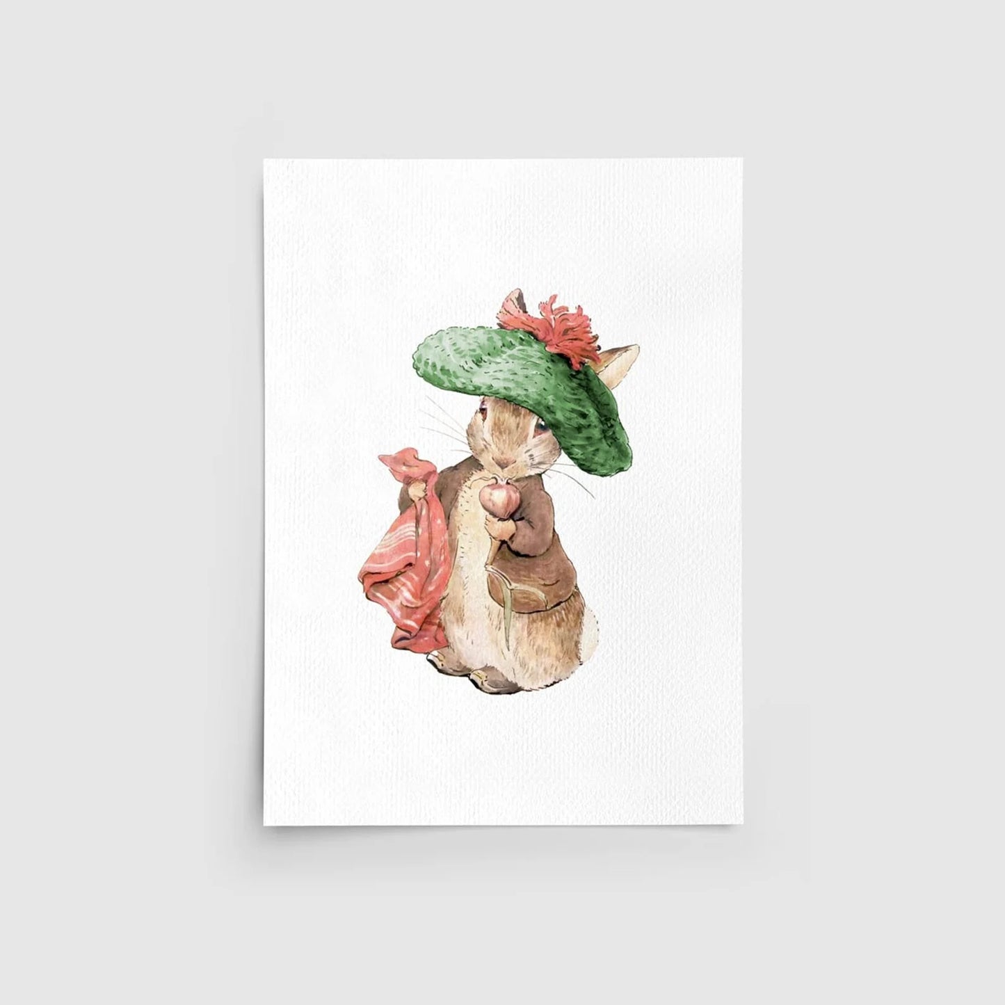Peter Rabbit Characters Set of 6 Art Prints, Beatrix Potter