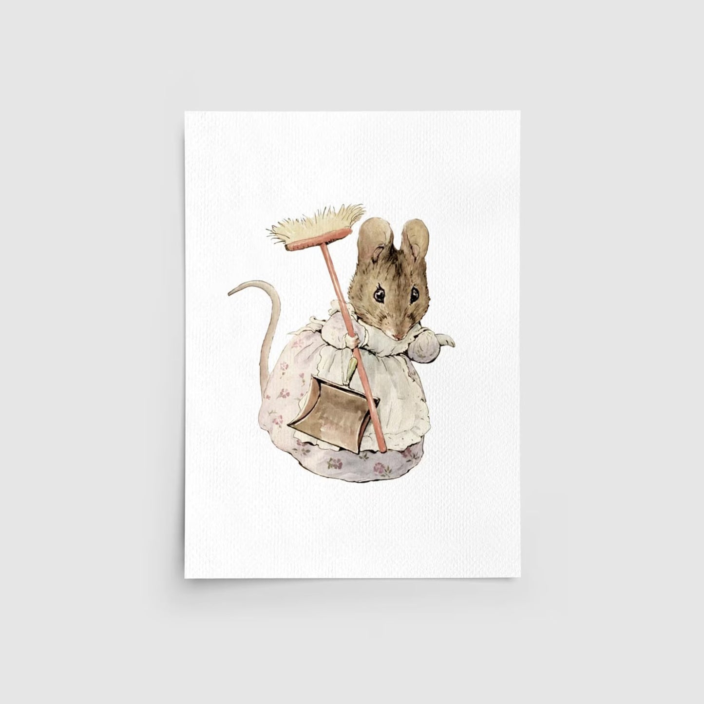 Peter Rabbit Characters Set of 6 Art Prints, Beatrix Potter