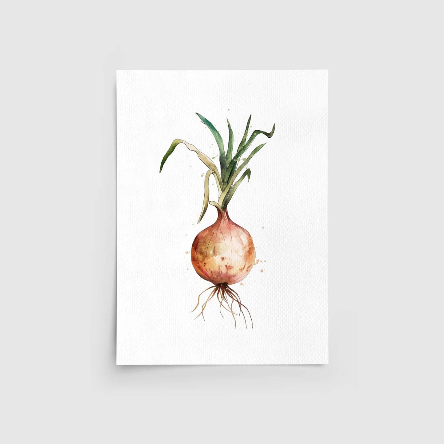 Set of 3 Watercolor Vegetables Art Prints