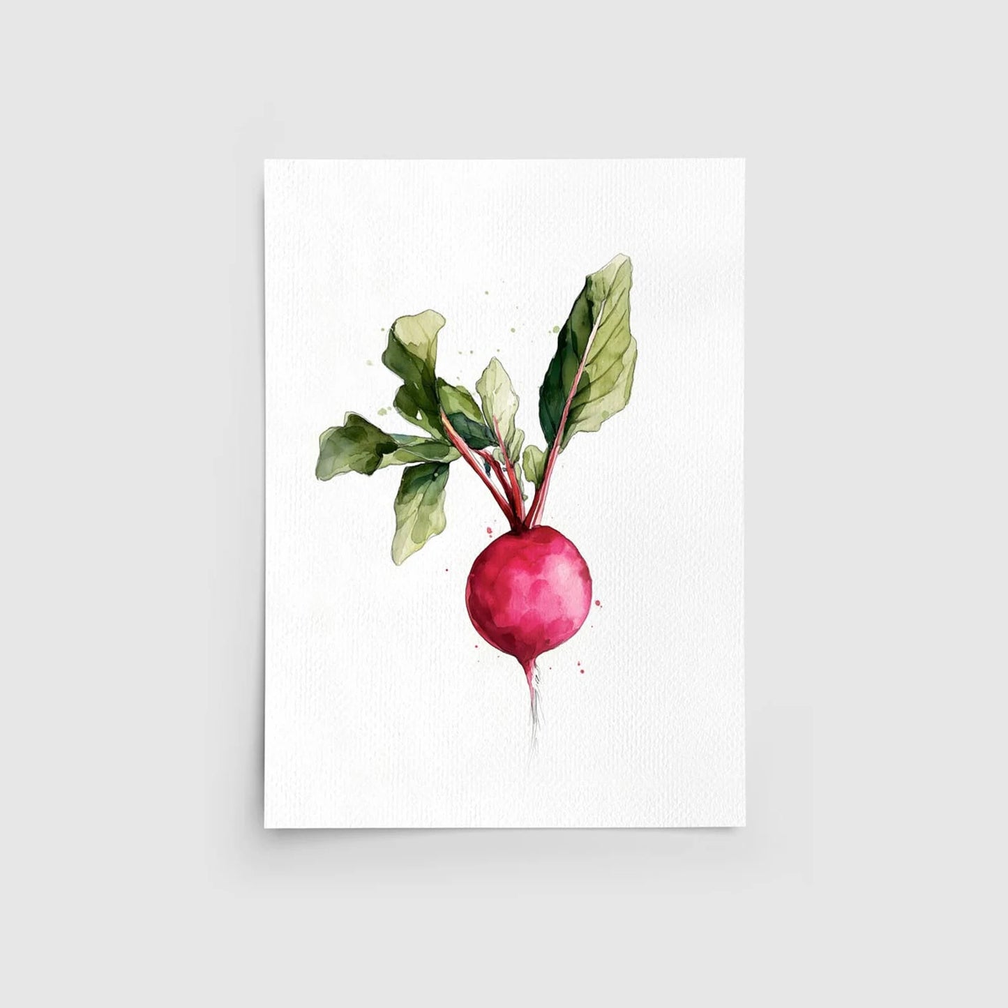 Set of 3 Watercolor Vegetables Art Prints