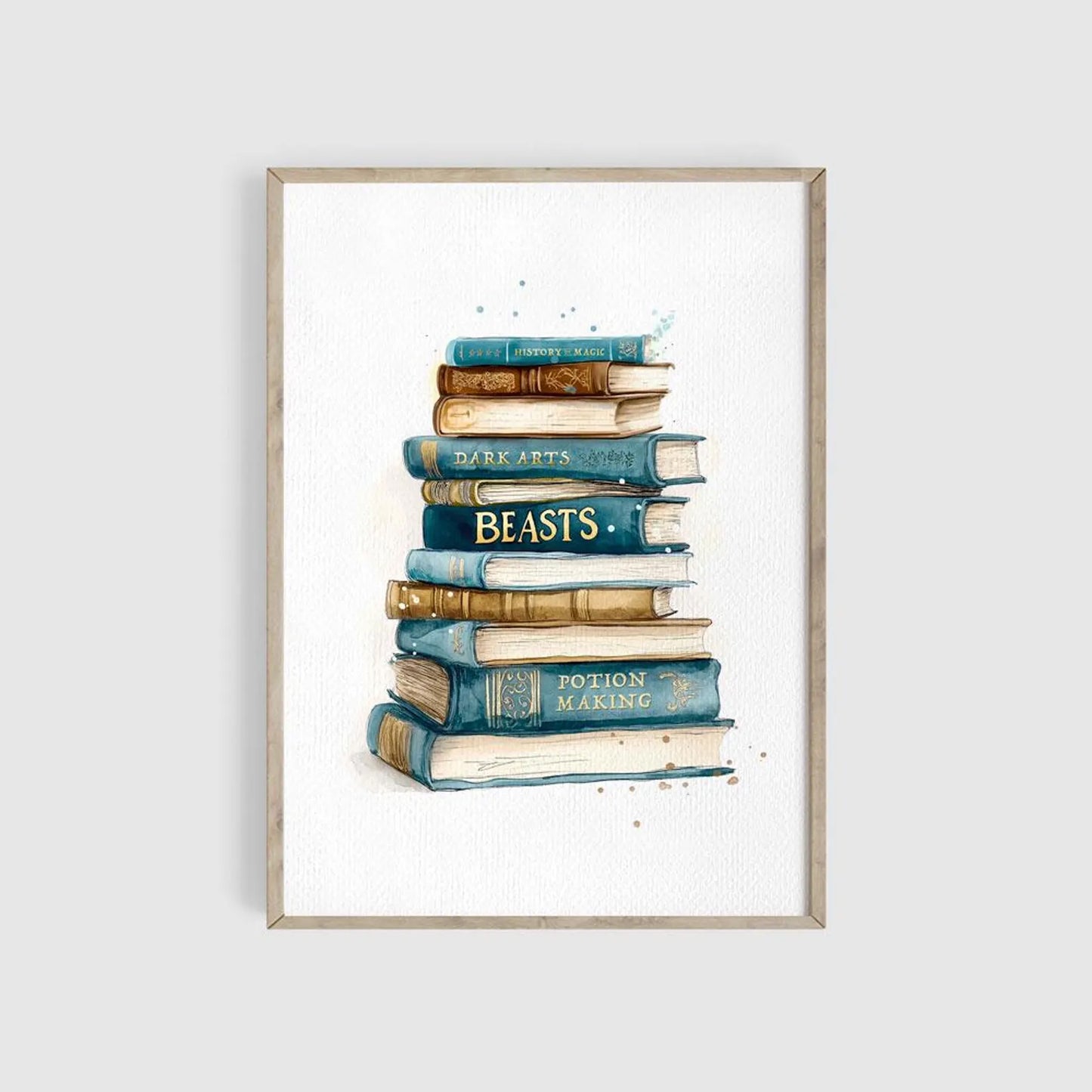 Wizard Nursery School Books Print