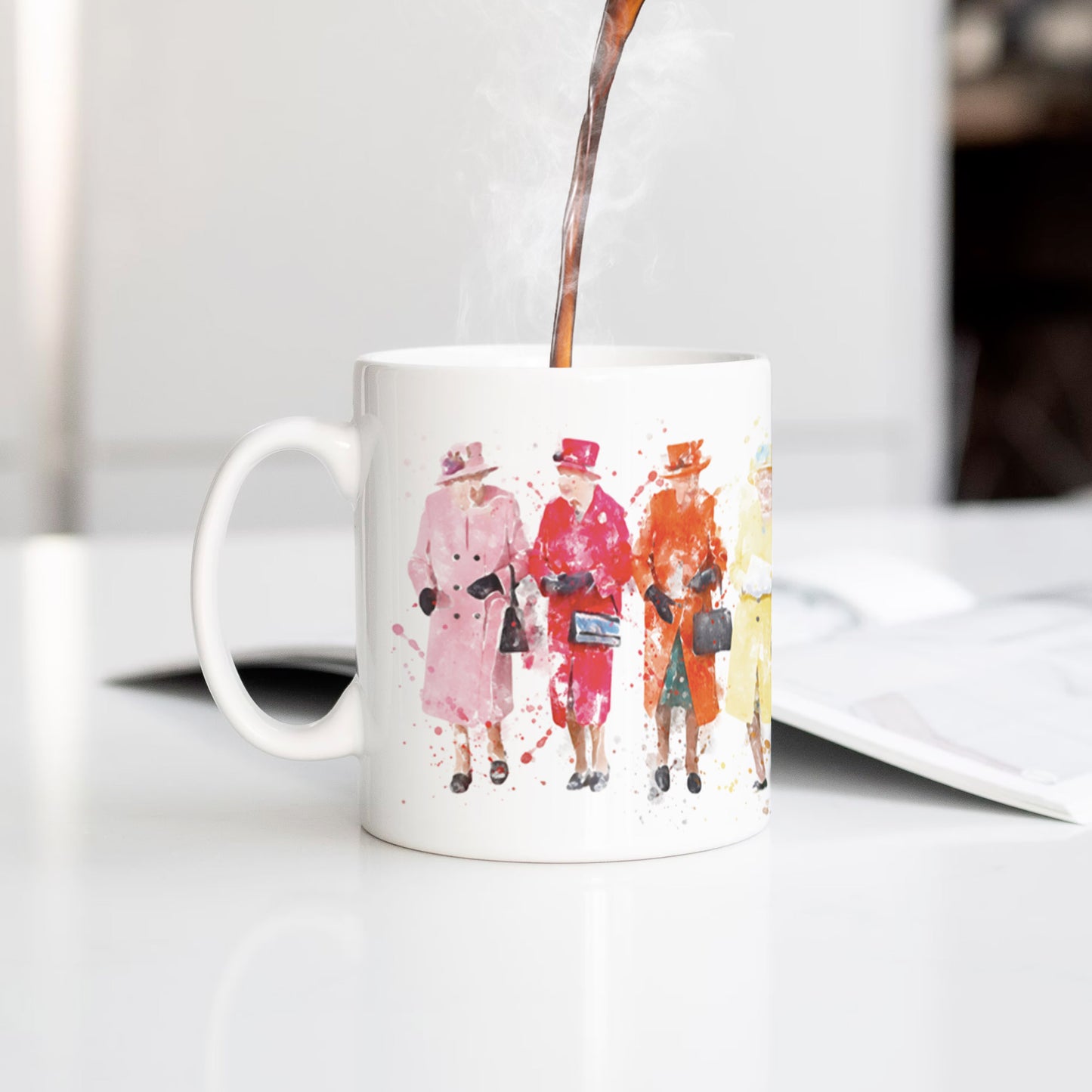 Queen Elizabeth II Coffee Mug, Tea Mug