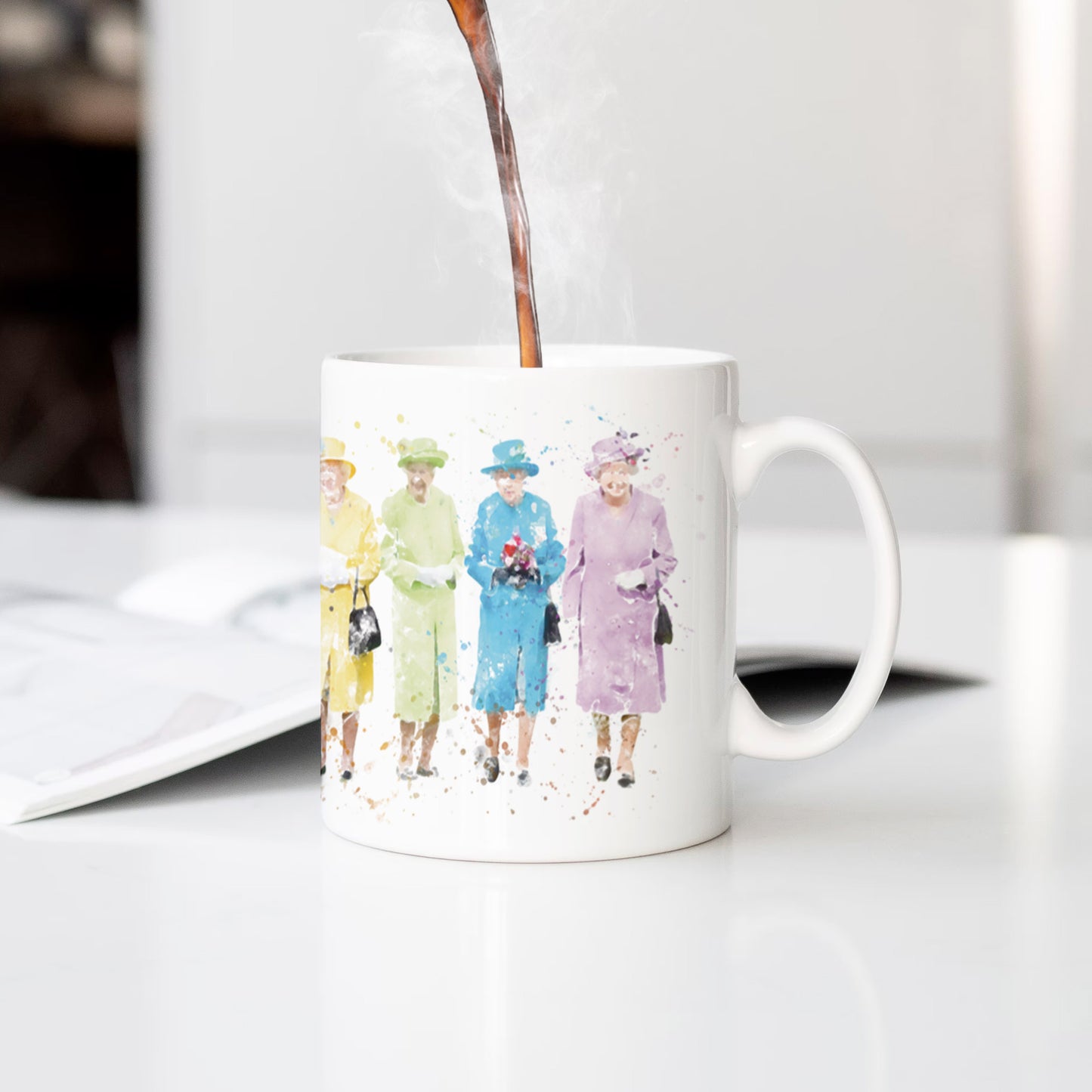 Queen Elizabeth II Coffee Mug, Tea Mug